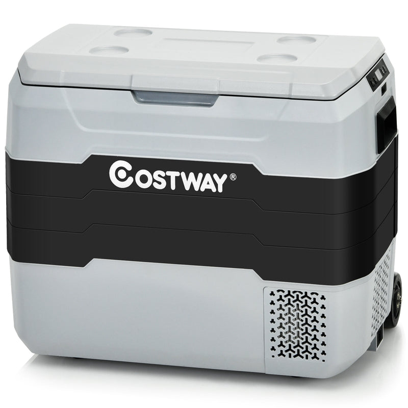 Load image into Gallery viewer, 42 QT Portable Dual-Zone Car Refrigerator
