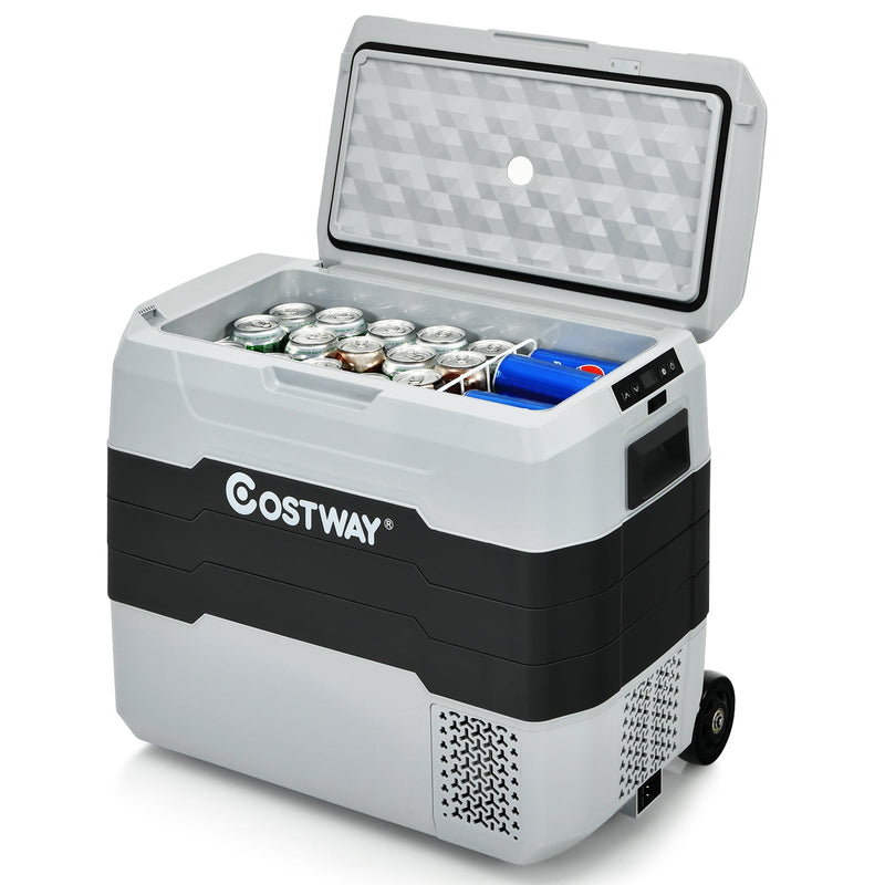 Load image into Gallery viewer, 42 QT Portable Dual-Zone Car Refrigerator

