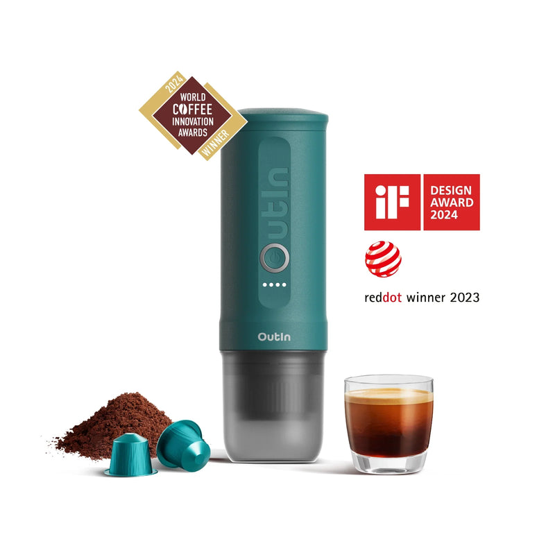 Load image into Gallery viewer, Nano Portable Espresso Machine (OutIn Teal)
