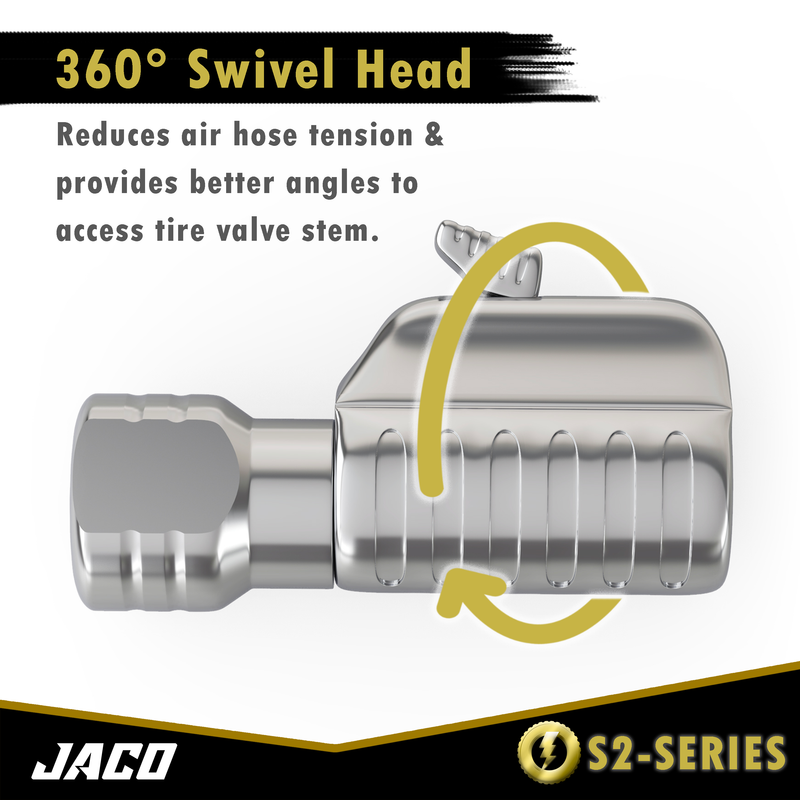 Load image into Gallery viewer, Lightning™ S2-Series Tire Air Chuck - 1/4" F-NPT
