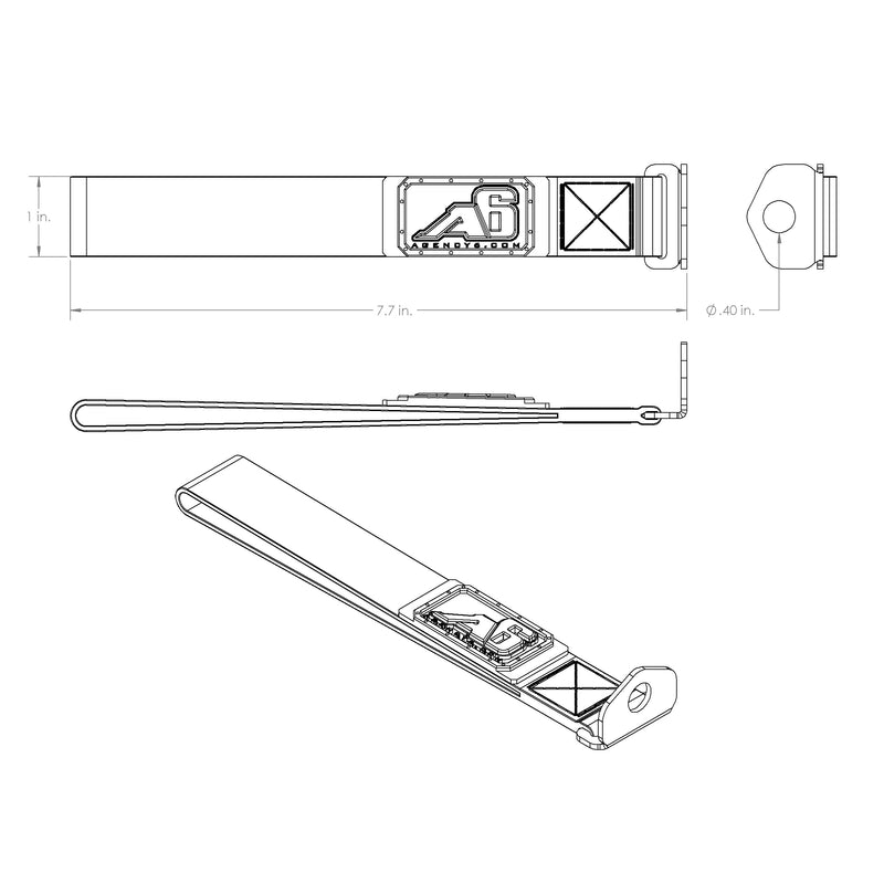 Load image into Gallery viewer, (3rd/4th GEN) Toyota 4Runner Rear Lift Gate Hatch Pull Assist Strap (DIG GREY)
