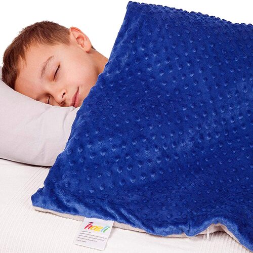 Load image into Gallery viewer, 5 Lbs Weighted Blanket for Kids with Removable Cover - 36" x 48"
