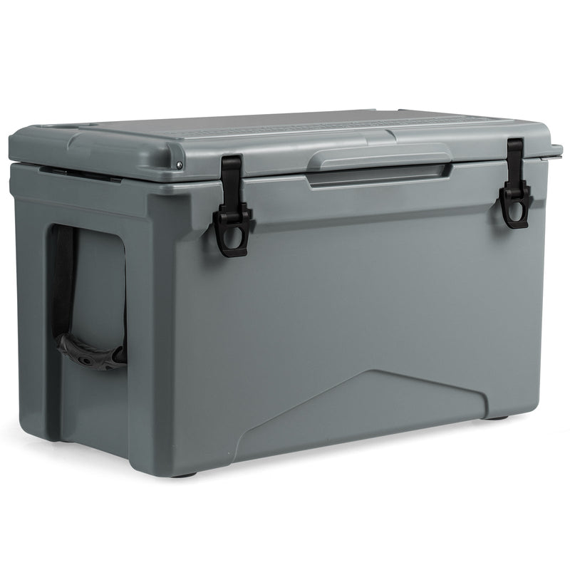 Load image into Gallery viewer, 50 QT Rotomolded Cooler Insulated Portable Ice Chest with Integrated Cup Holders

