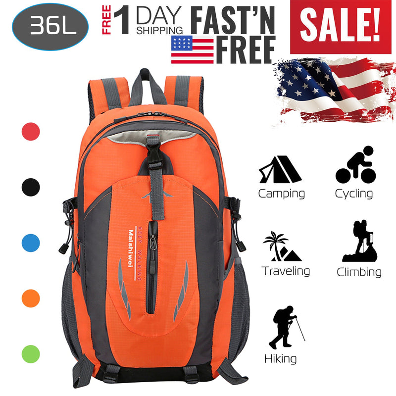 Load image into Gallery viewer, 36L Outdoor Backpack Waterproof Daypack Travel Knapsack
