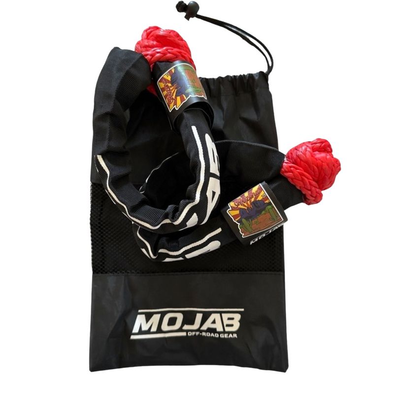 Load image into Gallery viewer, Soft Shackle 3/8'' x 22” with sleeve and bag (Set of 2 Shackles) (Lifetime Warranty)
