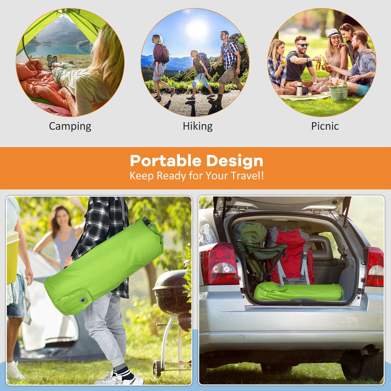 Load image into Gallery viewer, Self Inflating Folding Camping Sleeping Mattress with Carrying Bag
