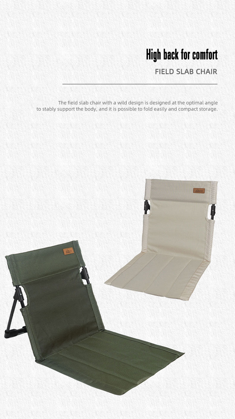 Load image into Gallery viewer, Outdoor camping backrest cushion chair portable folding chair tent leisure chair balcony park lawn picnic chair
