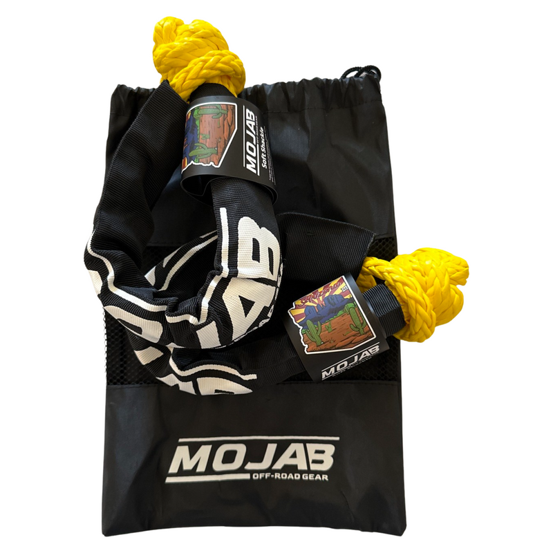 Load image into Gallery viewer, Soft Shackle 3/8'' x 22” with sleeve and bag (Set of 2 Shackles) (Lifetime Warranty)
