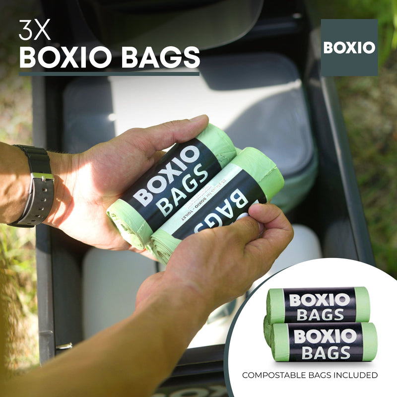 Load image into Gallery viewer, Composting Toilet Starter Kit | BOXIO - TOILET MAX+
