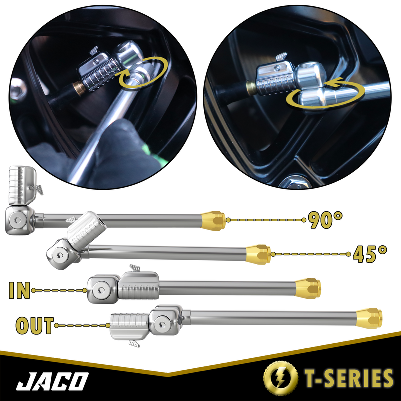Load image into Gallery viewer, Lightning™ T-Series Tire Air Chuck | Open Flow, 1/4" F-NPT
