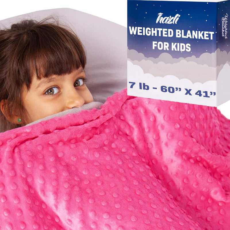 Load image into Gallery viewer, 7 Lbs Weighted Blanket for Kids with Removable Cover - 41" x 60"
