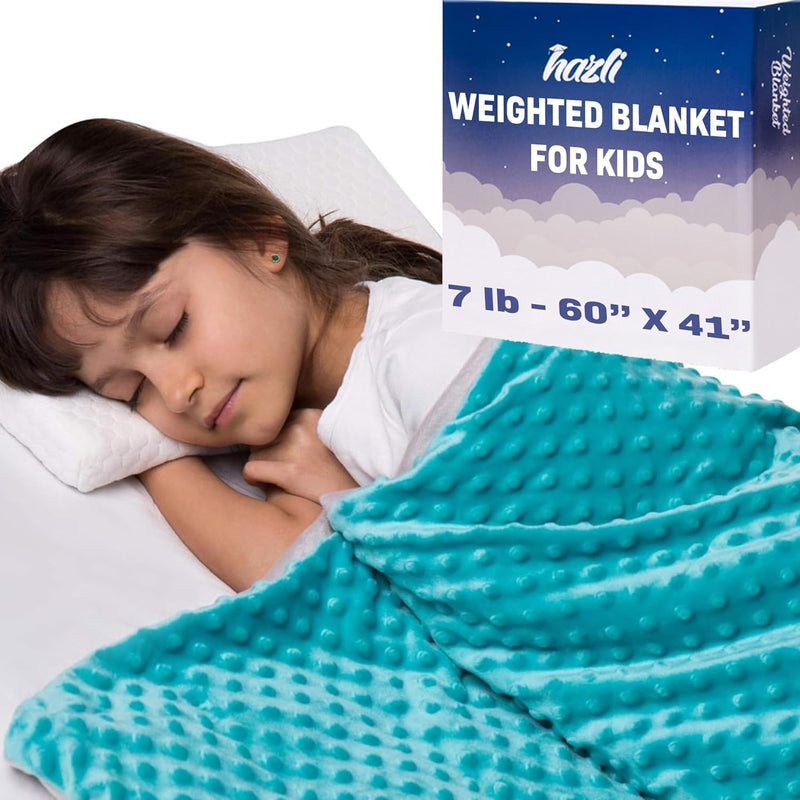 Load image into Gallery viewer, 7 Lbs Weighted Blanket for Kids with Removable Cover - 41" x 60"
