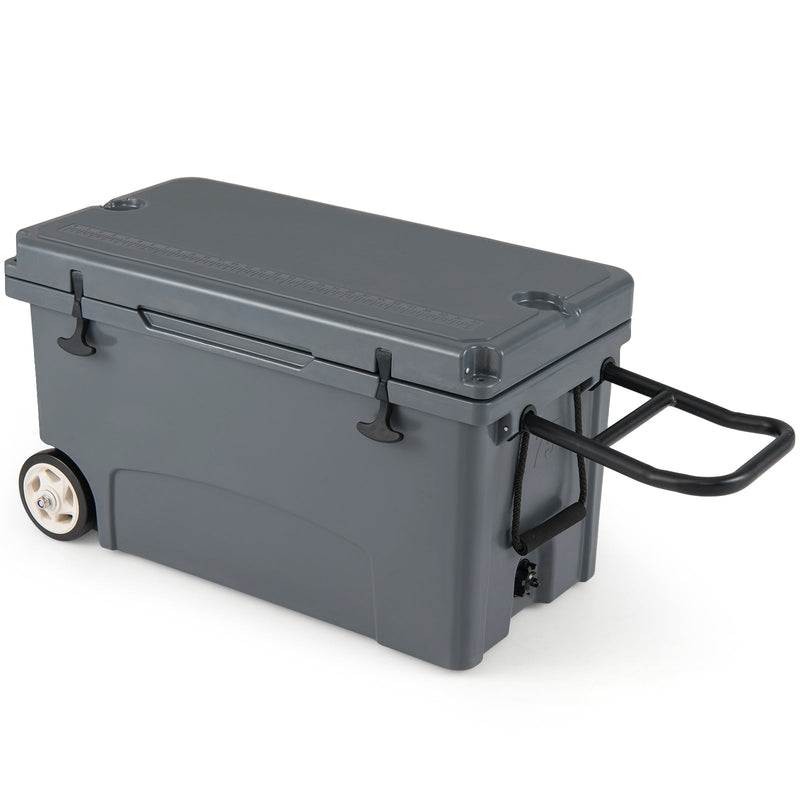 Load image into Gallery viewer, 75 Quart Portable Hard Cooler with 6-Day Ice Retention and Wheels
