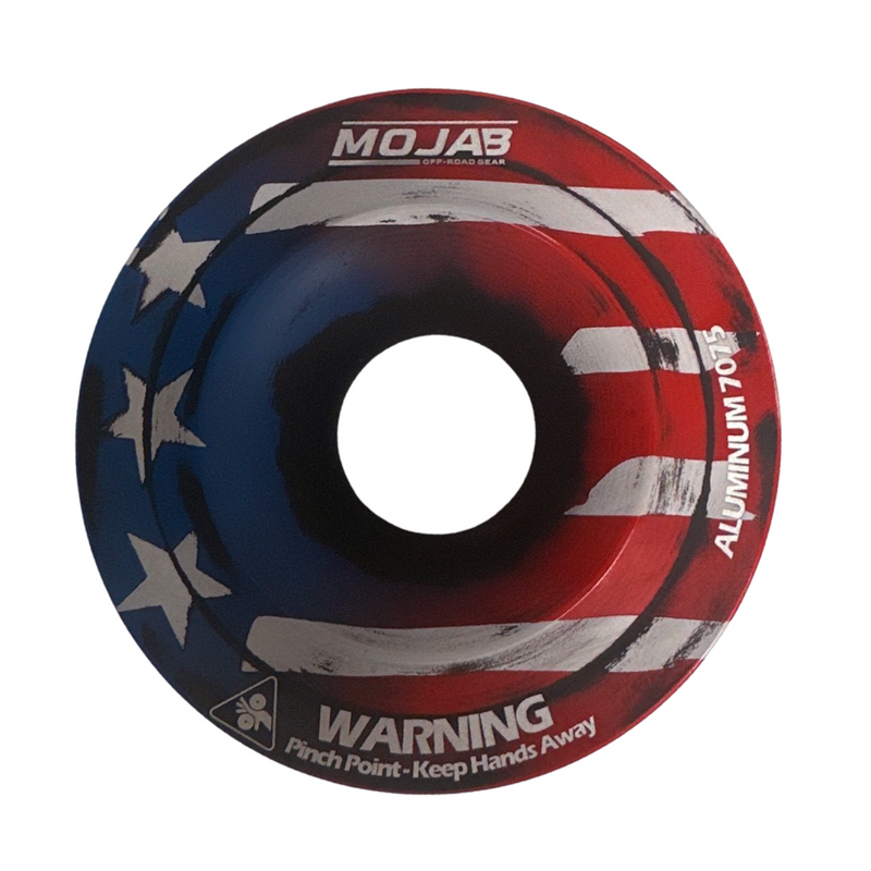 Load image into Gallery viewer, American Flag XL Snatch ring (diameter 4.7'')
