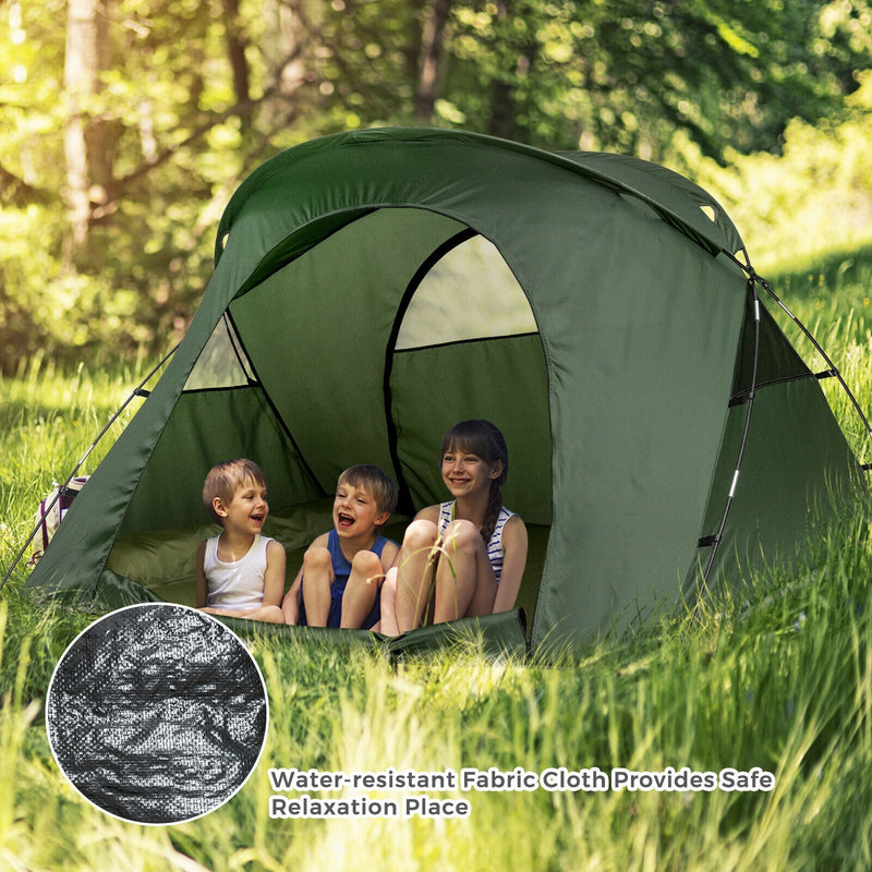 Load image into Gallery viewer, 2-Person Outdoor Camping Tent with External Cover
