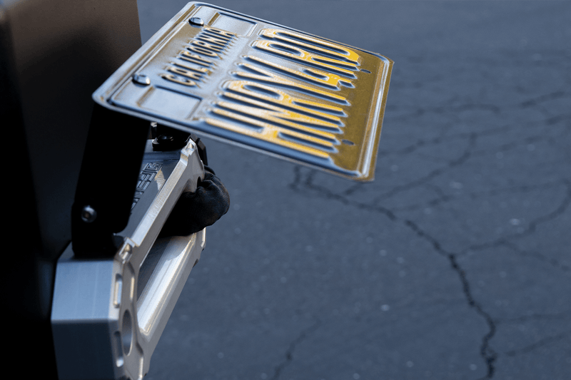 Load image into Gallery viewer, License Plate Mount for A6 Fairlead
