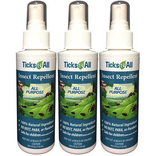 All Natural All Purpose Insect Repellent 4oz (3 pack)