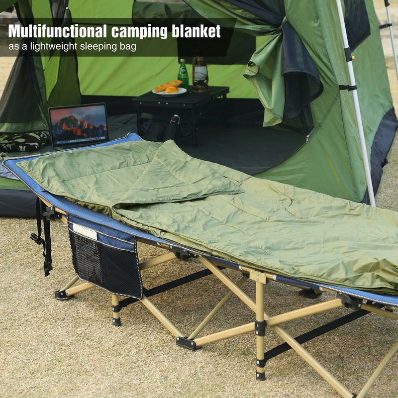 Load image into Gallery viewer, Wearable Waterproof Camping Blanket with Hood

