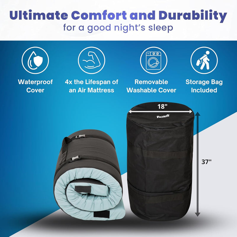 Load image into Gallery viewer, Matrix Air-Cell Memory Foam Camping Mattress

