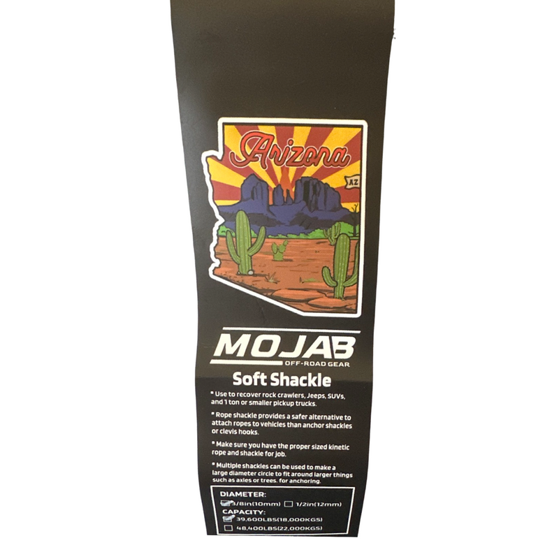 Load image into Gallery viewer, Soft Shackle 3/8'' x 22” with sleeve and bag (Set of 2 Shackles) (Lifetime Warranty)
