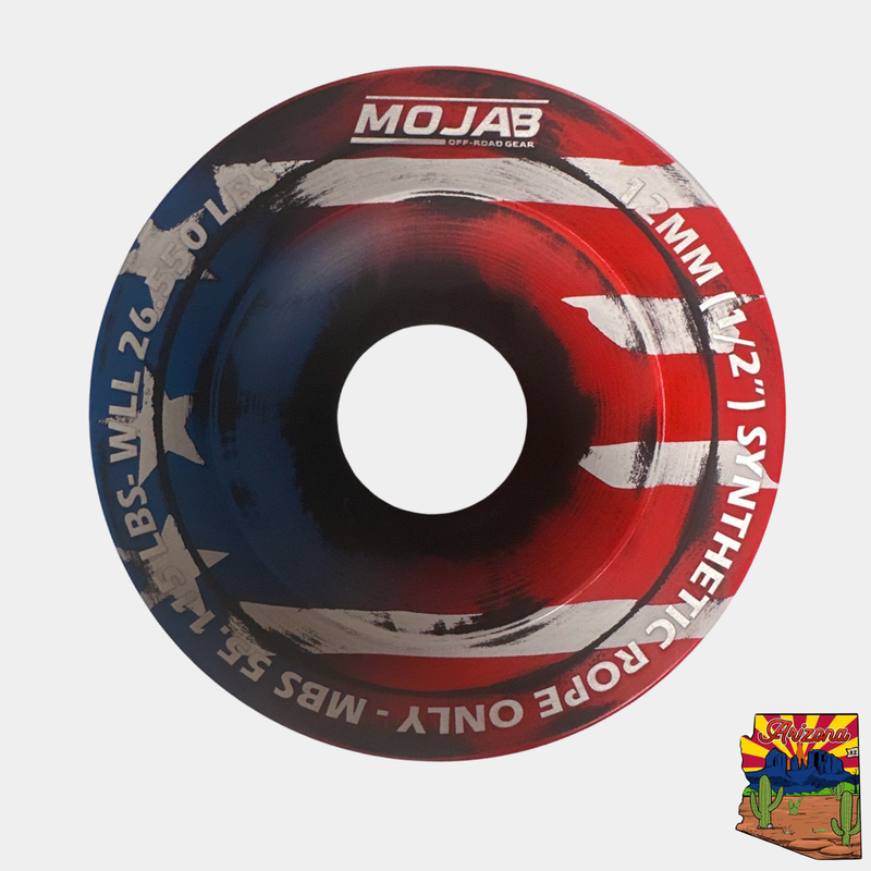 Load image into Gallery viewer, American Flag XL Snatch ring (diameter 4.7'')
