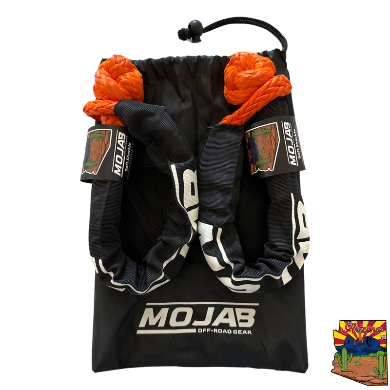 Load image into Gallery viewer, Soft Shackle 3/8'' x 22” with sleeve and bag (Set of 2 Shackles) (Lifetime Warranty)
