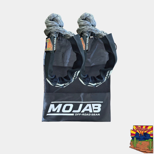 Soft Shackle 1/2'' x 22'' with sleeve and bag (Set of 2 Shackles) (Lifetime Warranty)