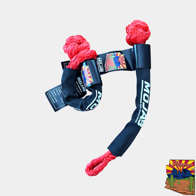 Load image into Gallery viewer, Soft Shackle 3/8'' x 14'' with sleeve and bag (Set of 2 Shackles) (Lifetime Warranty)
