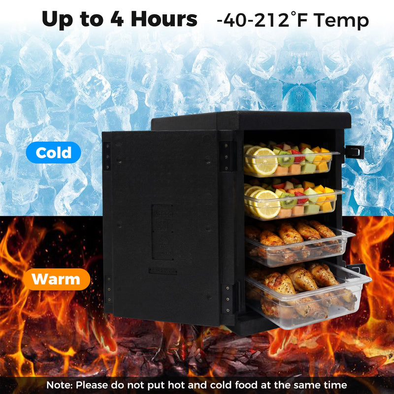 Load image into Gallery viewer, 91 Qt Insulated Food Pan Carrier with Safety Buckles
