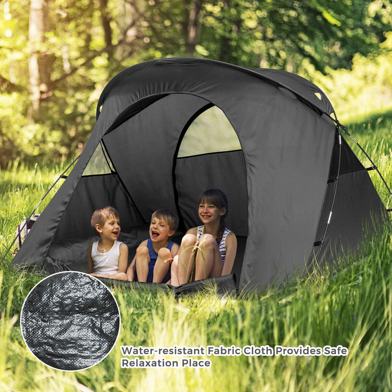 Load image into Gallery viewer, 2-Person Outdoor Camping Tent with External Cover
