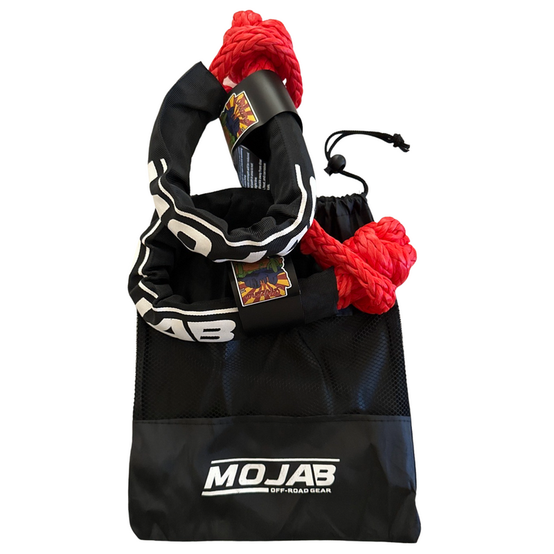 Load image into Gallery viewer, Soft Shackle 1/2'' x 22'' with sleeve and bag (Set of 2 Shackles) (Lifetime Warranty)
