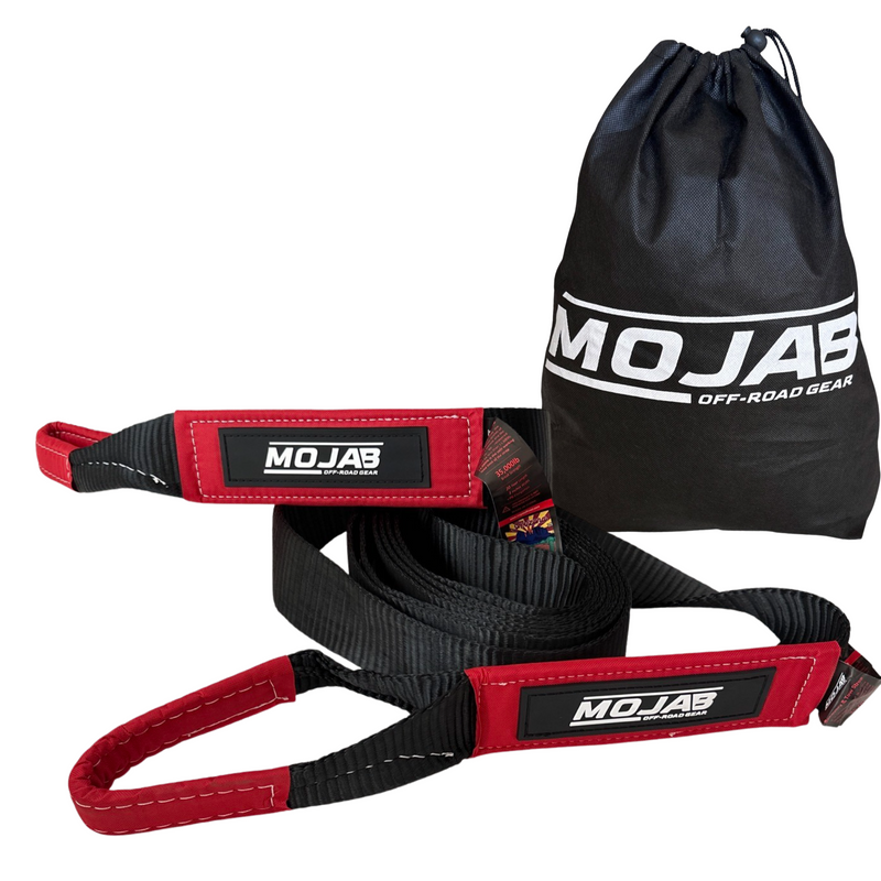 Load image into Gallery viewer, 3'' x 20' Tow Strap / Winch Strap (Lifetime Warranty)
