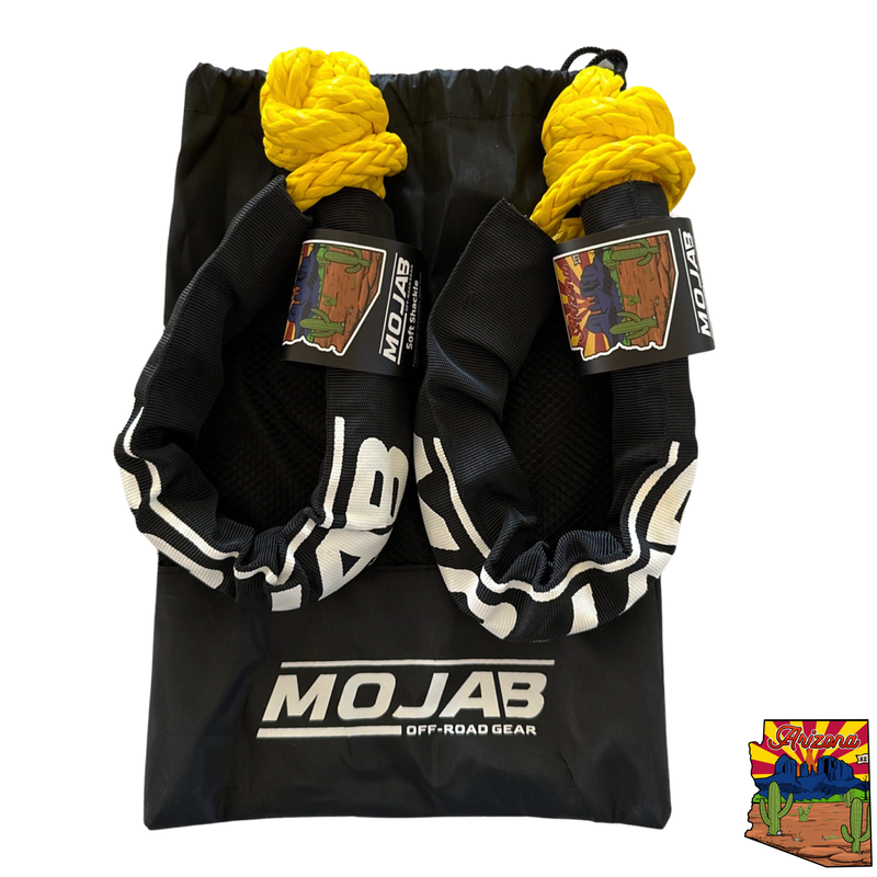 Load image into Gallery viewer, Soft Shackle 3/8'' x 22” with sleeve and bag (Set of 2 Shackles) (Lifetime Warranty)
