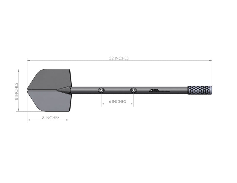 Load image into Gallery viewer, Agency 6™ LONG SHOVEL - Orange
