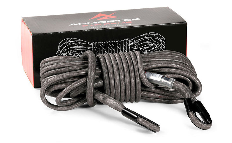 Load image into Gallery viewer, Armortek Extreme Synthetic Rope Extension 7/16" x 50' - MBL 24200 lbs
