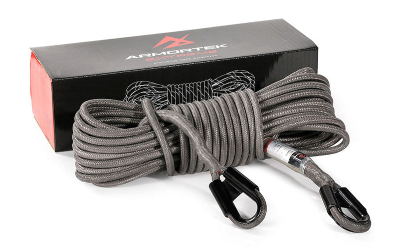 Load image into Gallery viewer, Armortek Extreme Synthetic Rope Extension 3/8" x 50' - MBL 18700 lbs
