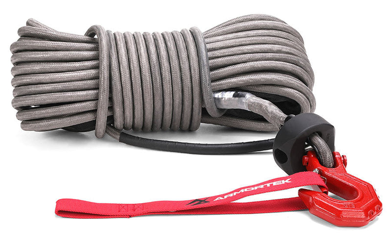 Load image into Gallery viewer, Armortek Extreme Synthetic Rope Kit 1/2" x 82' - MBL 28800 lbs
