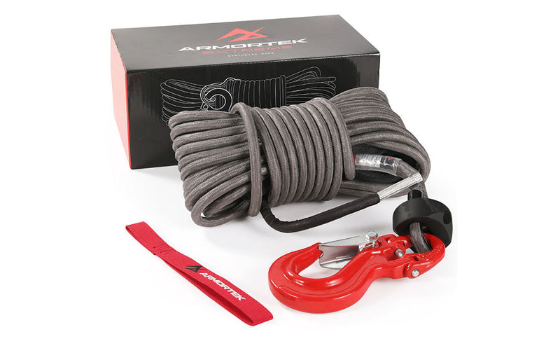 Load image into Gallery viewer, Armortek Extreme Synthetic Rope Kit 9/16" x 65.6'  - MBL 36300 lbs
