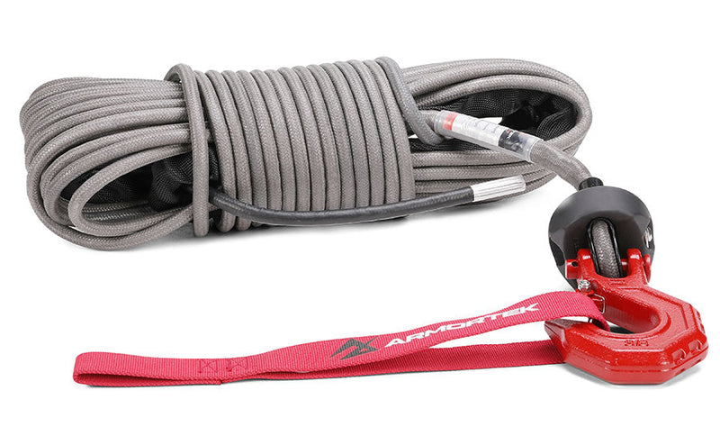 Load image into Gallery viewer, Armortek Extreme Synthetic Rope Kit 3/8" x 82' - MBL 18700 lbs
