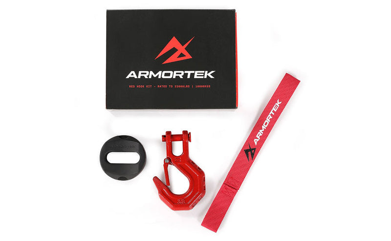Load image into Gallery viewer, Armortek Red Hook Kit for 1/2" Rope - Rated 22000lbs
