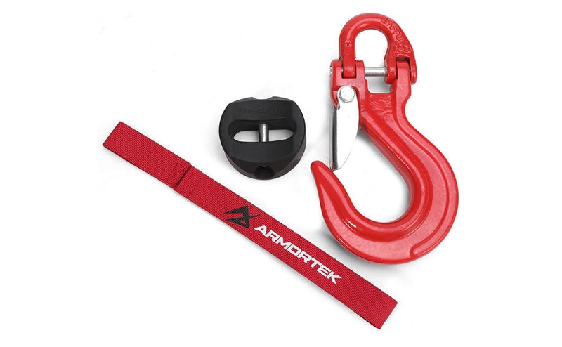 Load image into Gallery viewer, Armortek Red Hook Kit for 9/16" Rope - Rated 35200lbs
