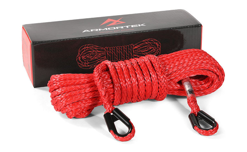 Load image into Gallery viewer, Armortek Synthetic Rope Extension 5/16" x 50' - MBL 17400 lbs
