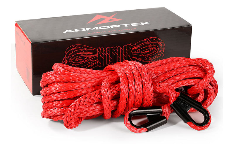 Load image into Gallery viewer, Armortek Synthetic Rope Extension 3/8" x 50' - MBL 22700 lbs
