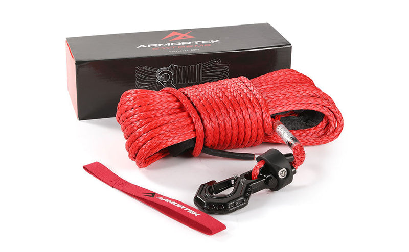 Load image into Gallery viewer, Armortek Synthetic Rope Kit 7/16" x 82' - MBL 28200 lbs
