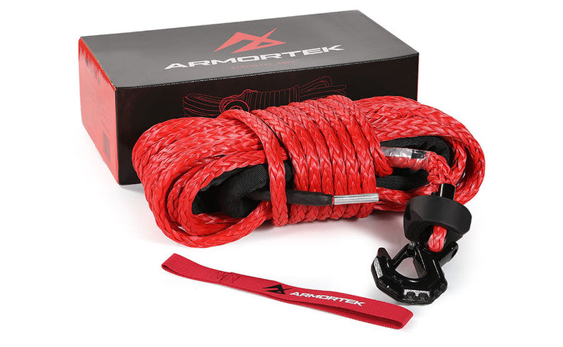 Load image into Gallery viewer, Armortek Synthetic Rope Kit 1/2" x 82' - MBL 36300 lbs
