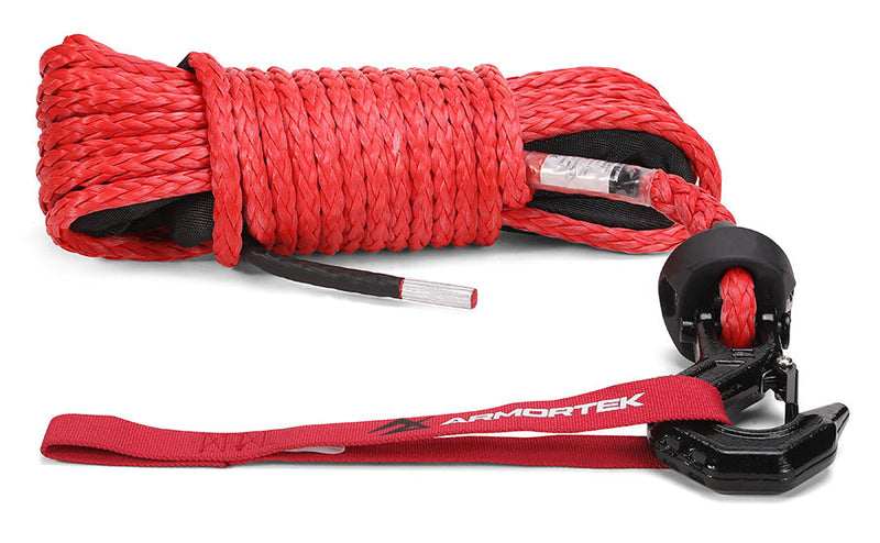 Load image into Gallery viewer, Armortek Synthetic Rope Kit 3/8" x 50' - MBL 22700 lbs

