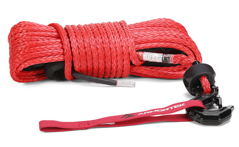Load image into Gallery viewer, Armortek Synthetic Rope Kit 3/8" x 82' - MBL 22700 lbs
