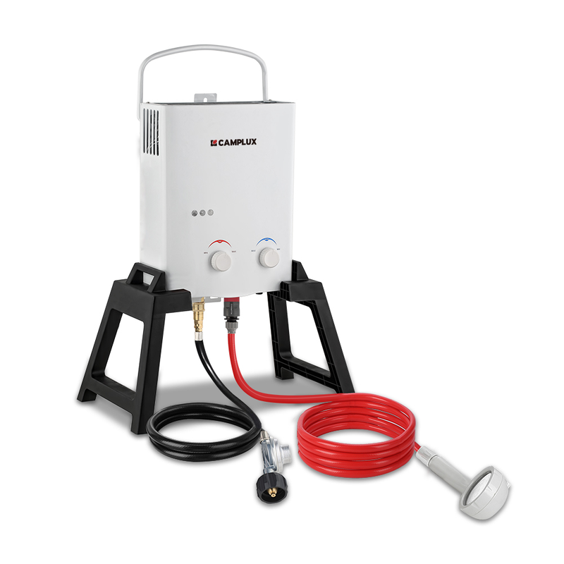 Load image into Gallery viewer, Camplux AY132MAX Portable Propane Water Heater With Stand

