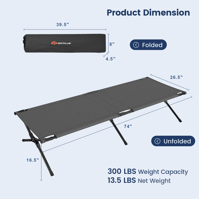 Load image into Gallery viewer, Adults Kids Folding Camping Cot
