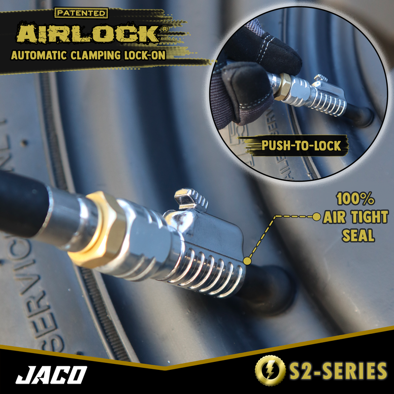 Load image into Gallery viewer, Lightning™ S2-Series Tire Air Chuck - 1/4" F-NPT
